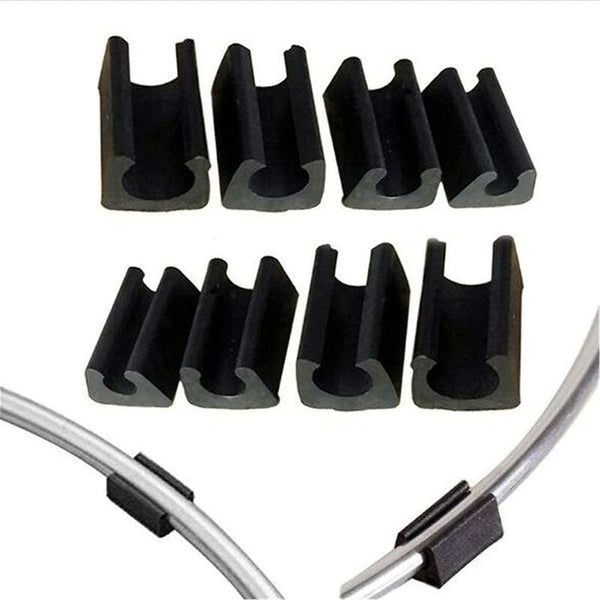 32Pcs U Shape Silicone Chair Leg Caps Floor Protectors & Noise Reducers Furniture Parts