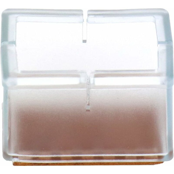 12 Pcs Rectangle Silicone Chair Leg Protectors For Chair/Table/Sofa Legs Width 24 30Mm X Length 39 47Mm Furniture Parts