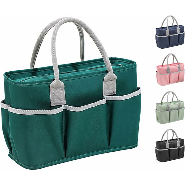 Insulated Lunch Bag Large Capacity Cooler With Multiple Pockets For Office Work Picnic Shopping (Dark Lunchboxes & Bags