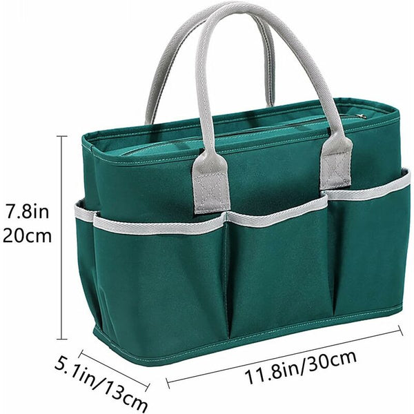 Insulated Lunch Bag Large Capacity Cooler With Multiple Pockets For Office Work Picnic Shopping (Dark Lunchboxes & Bags