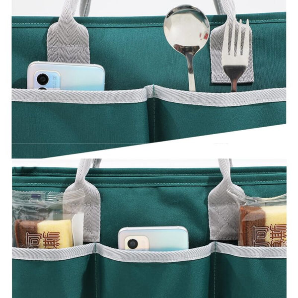 Insulated Lunch Bag Large Capacity Cooler With Multiple Pockets For Office Work Picnic Shopping (Dark Lunchboxes & Bags