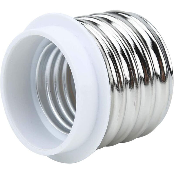 4X Lamp Socket Adapter E40 To E27 In White Pcs Set Reformatting Converters For Sockets Incandescent Led Lamps