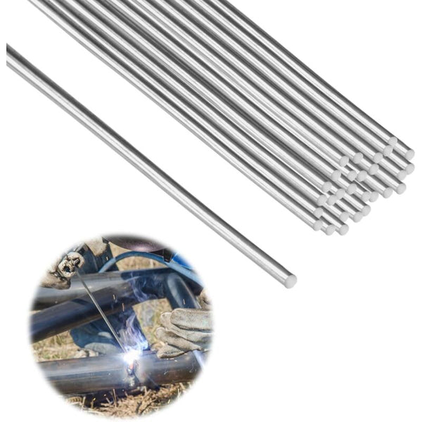 30 Pcs 1.6 X 250Mm Aluminum Soldering Tin Rods Welding & Soldering Tools