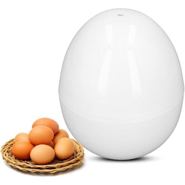 Egg Cooker With 4 Capacity Microwave Hard Boiled Eggs Compact Design Pp Material Steamer For Home Use Electric Egg Cookers
