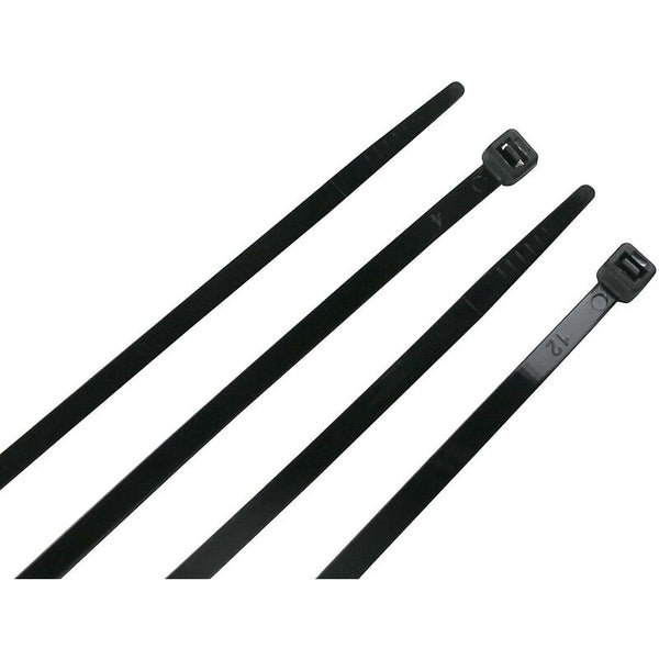 Cable Tie 200 X 2.5 Mm Rilsan Nylon Ties Black Pack Of 1000 Pieces. Cable Ties & Organisers