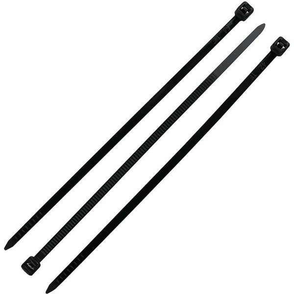 Cable Tie 200 X 2.5 Mm Rilsan Nylon Ties Black Pack Of 1000 Pieces. Cable Ties & Organisers