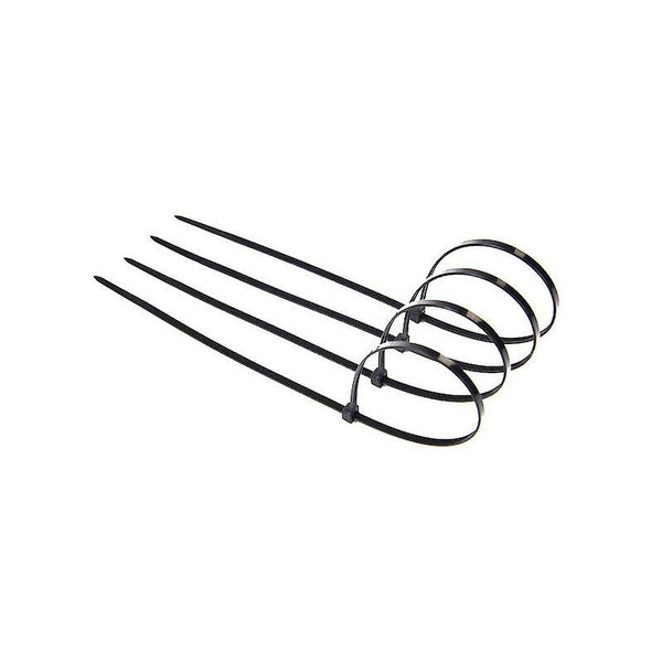 Cable Tie 200 X 2.5 Mm Rilsan Nylon Ties Black Pack Of 1000 Pieces. Cable Ties & Organisers