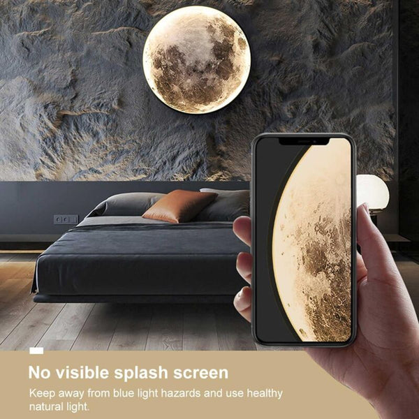 Indoor Wall Light Modern 15W Led Lamp Circle Design 6500K Lights Adjustable Black For Bedroom Living Wall Lights