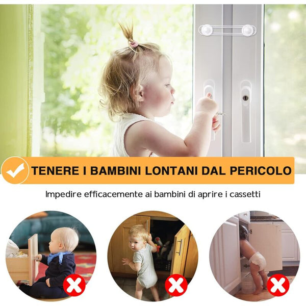 Baby Cupboard Lock Safety Window Door Child Locks For Drawers Fridge Home Security Baby Locks & Latches