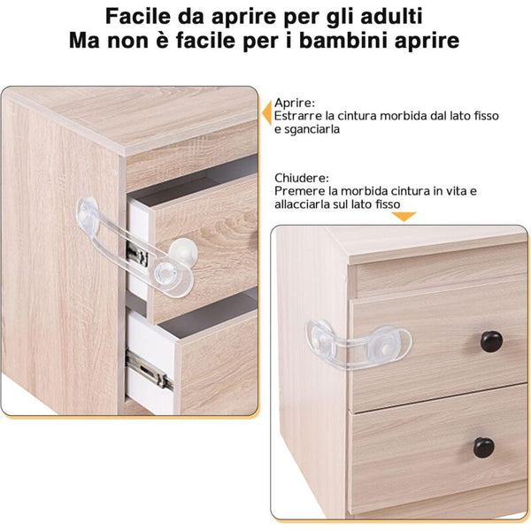 Baby Cupboard Lock Safety Window Door Child Locks For Drawers Fridge Home Security Baby Locks & Latches