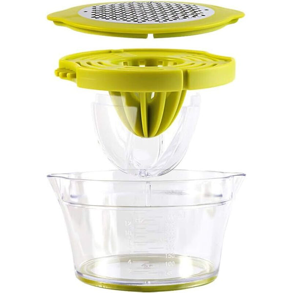 Multifunction Manual Juicer 4 In 1 Citrus For Oranges Lemons Fruits With 2 Reamers Engraved Manual Juicers