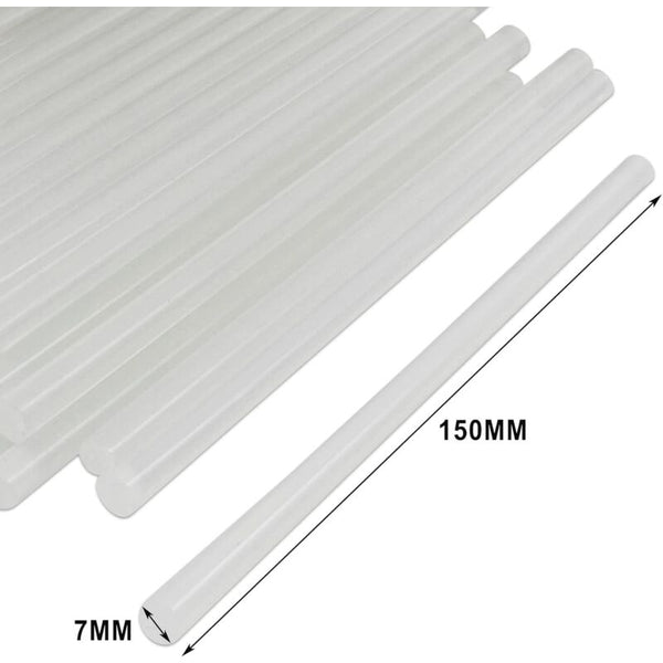 Hot Glue Sticks 7X150mm Clear Adhesive For 7Mm Gun Pack Of 36 Glue Guns & Sticks