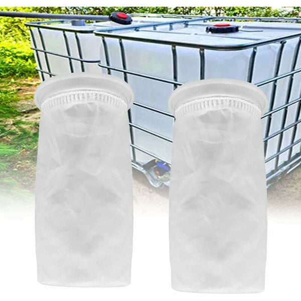 2 Pcs Nylon Ibc Filter Rainwater Tank Washable Replacement Lid Water Filters