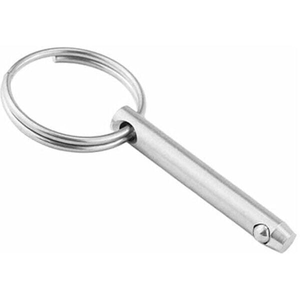 4 Pcs Quick Release Ball Pins 316 Stainless Steel 6.3Mm Diameter With Spring Loaded End Screws & Bolts