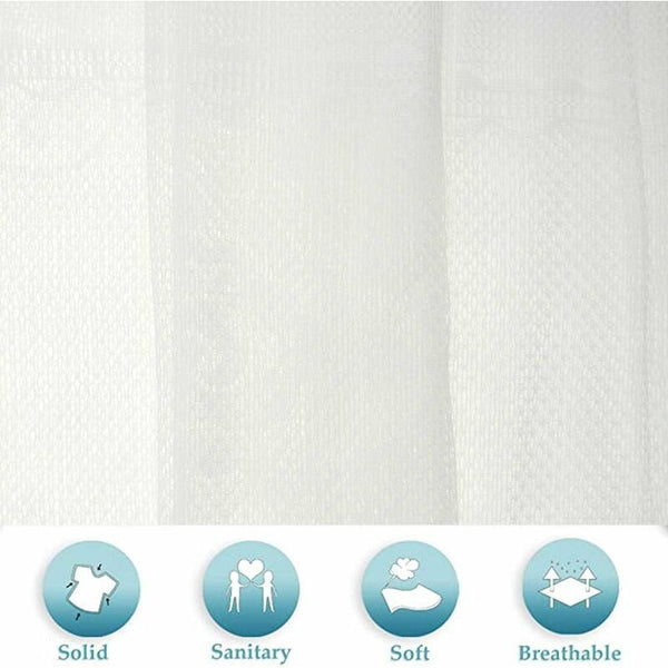 Lace Door Curtain 60Cm X 180Cm Semi Sheer Window Voile Curtains Embroidered For Home Decor Living Room Curtain Poles & Accessories
