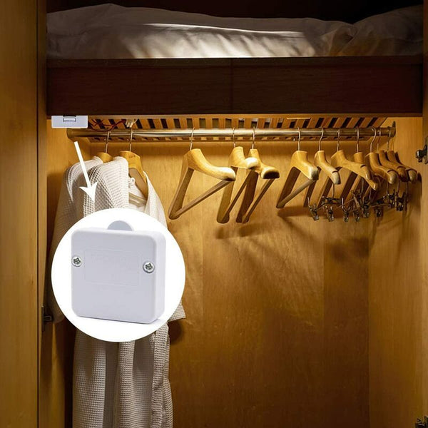 2 Pcs Cabinet Cupboard Switch 2A/250V Automatic Cupboards For Applies To Various Lighting Fixtures And All Types Cabinets & Cupboards