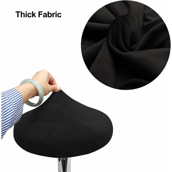 Round Stool Cover Bar Luxury Fabric Diameter 30Cm Stretchable Wrinkle Resistant Washable And Dustproof Benches Bar Stools