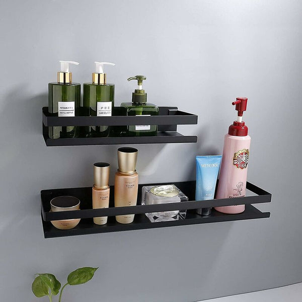 Bathroom Shelf Wall Mounted 20 40Cm Modern Matte Black Kitchen Shower (3010.56Cm) Shelves