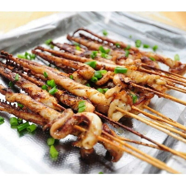 100 Pieces Skewers 30Cm Bamboo Sticks For Fruit tail Bbq And Vegetables Barbecue Accessories