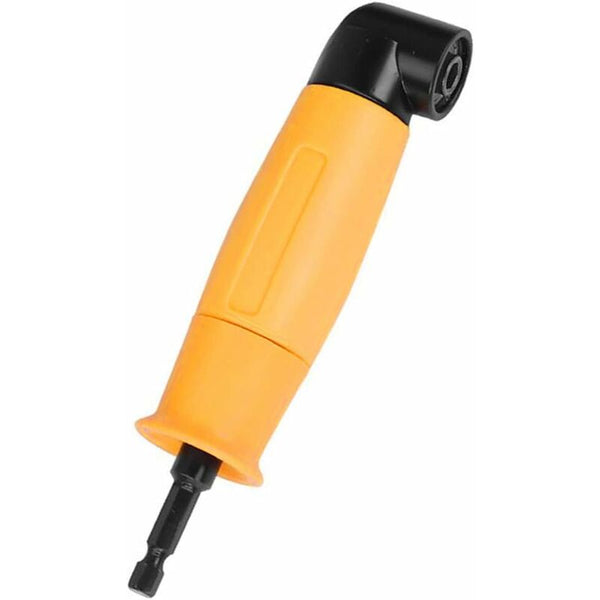 90 Degree Right Angle Drill Adapter Yellow Driver 6.35Mm Hex Shank And Screwdriver Attachment With Screwdrivers & Nutdrivers