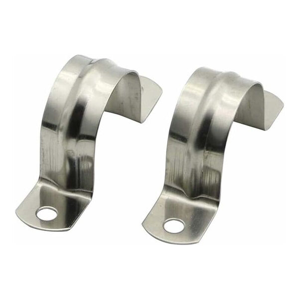 25Mm Stainless Steel 304 Hose Clamp U Type Pipe 20 Pcs Tube Coupling Hoop Wholesale Connectors Valves & Accessories