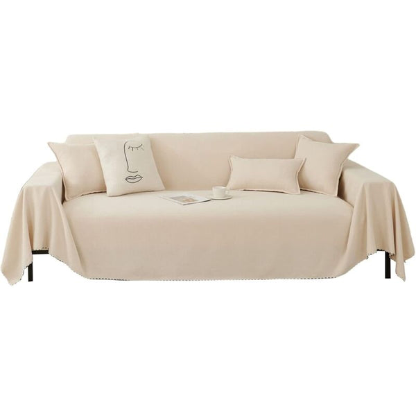 Stretch Sofa Cover Towel Decoration Universal Four Seasons Woven Protector For Home Pets Kids 180 Slipcovers