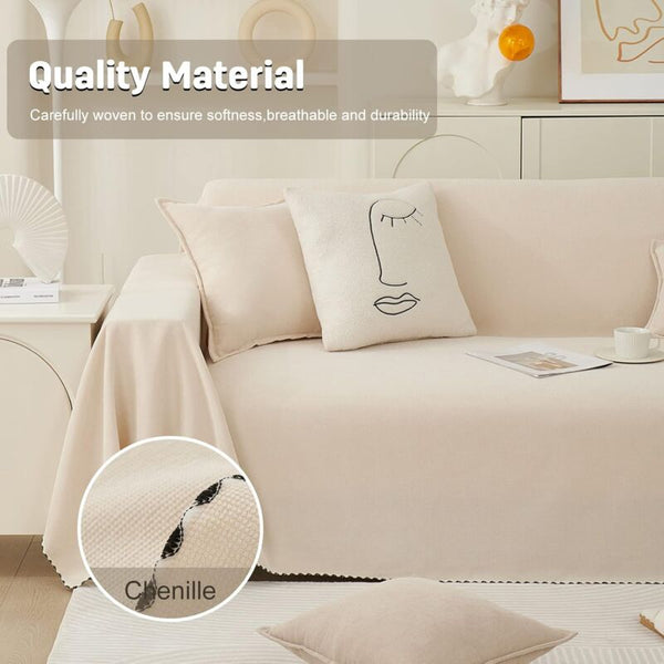 Stretch Sofa Cover Towel Decoration Universal Four Seasons Woven Protector For Home Pets Kids 180 Slipcovers