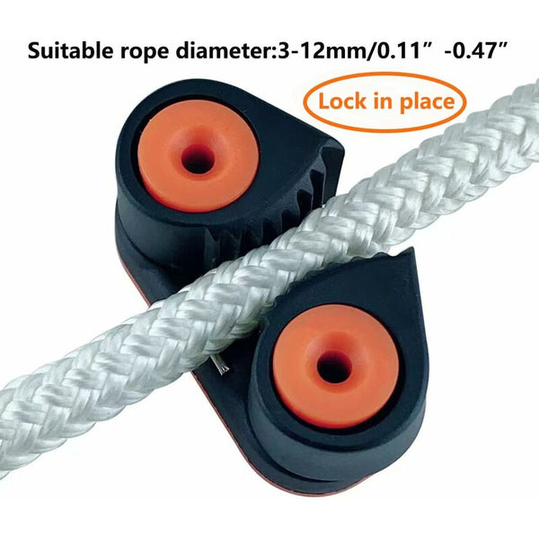 Ball Bearing Cam Cleat Marine Boat Quick Entry Rope Wire Fairlead Sailing Sailboat Equipment Boat Engines