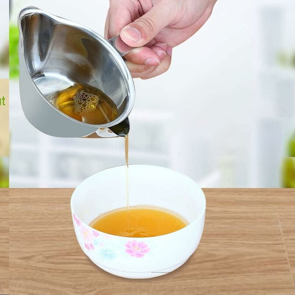 250Ml Stainless Steel Gravy Boat Fat Separator For Kitchen Use Colanders Strainers & Sifters