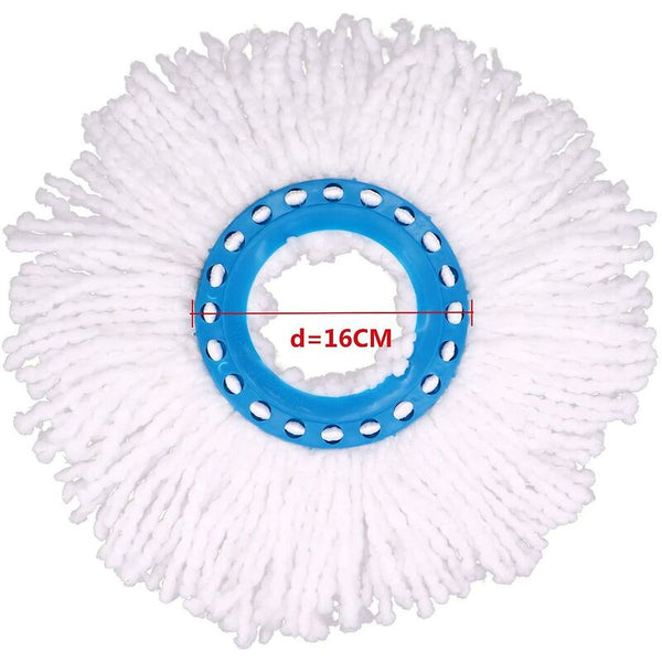 4 Pack Microfiber Mop Heads 16Cm Round Replacement Mops For Floor Cleaning Mop Pads