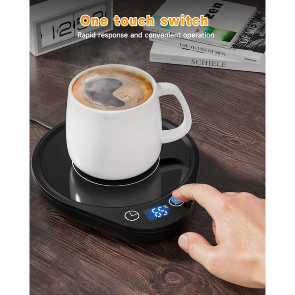 Coffee Mug Warmer With 3 Temperature Settings Electric Beverage Auto Shut Off Tea And Milk For Mugs