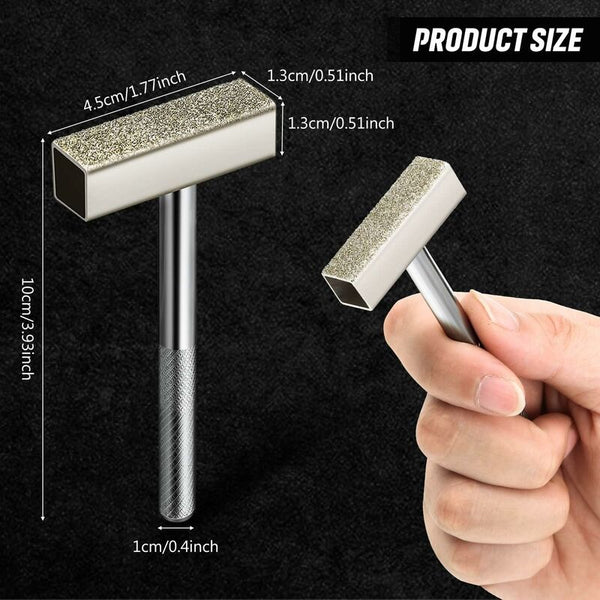 3 Pcs Dressing Wheel Dresser Diamond Grinding Bench Tool For Deburring Burrs