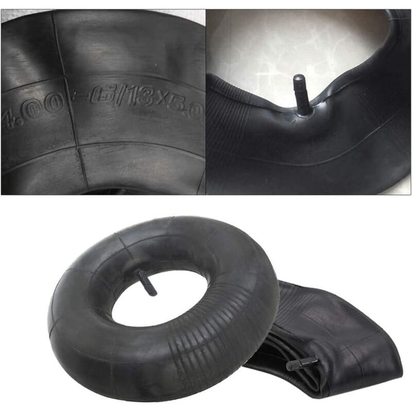 2 Pieces 3.50/4.00 6 Inner Tube Tire Wheel Innertube Wheelbarrow Rubber Valve Tyre Accessories