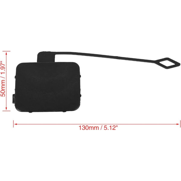 Car Front Tow Cover Replacement For Bmw 335Xi 2007 Base 3.0L 51117167575 New Bumpers
