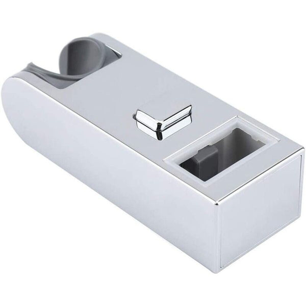 Shower Head Holder Slider Bar Pole Bracket Chrome Height Adjustable Rail 30X15 Shower Head Holders