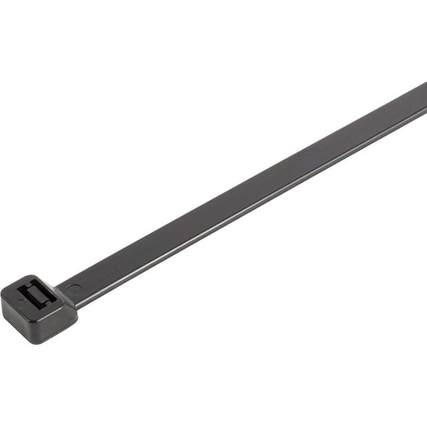 Nylon Cable Tie 300Mm X 7.6Mm Black Heavy Duty Ties Pack Of 100 Cable Ties & Organisers