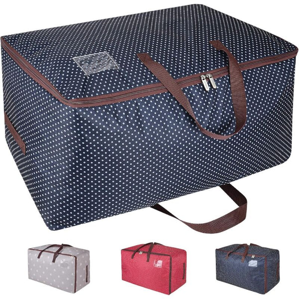 100L Thick Oversized Organizer Storage Travel (Blue) Garment Bags