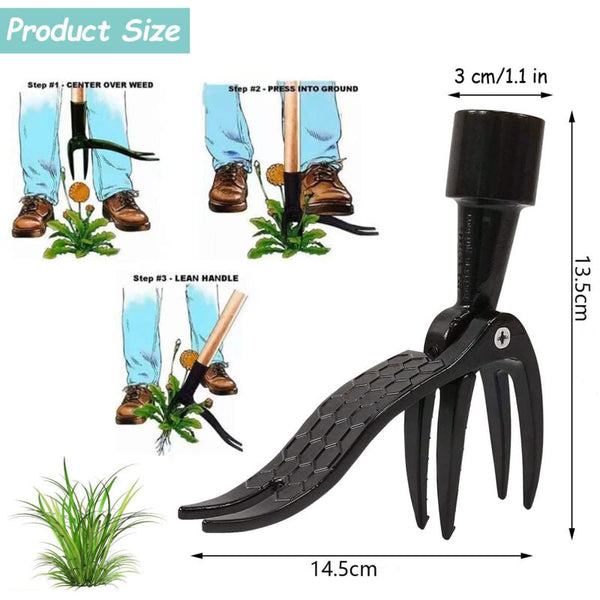 Tools Garden Manual Weeder Knife Gardening Puller Claw Hand With 4 Claws Dandelion Other Garden Hand Tools & Equipment