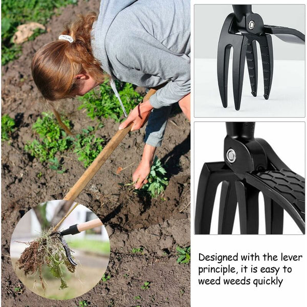 Tools Garden Manual Weeder Knife Gardening Puller Claw Hand With 4 Claws Dandelion Other Garden Hand Tools & Equipment