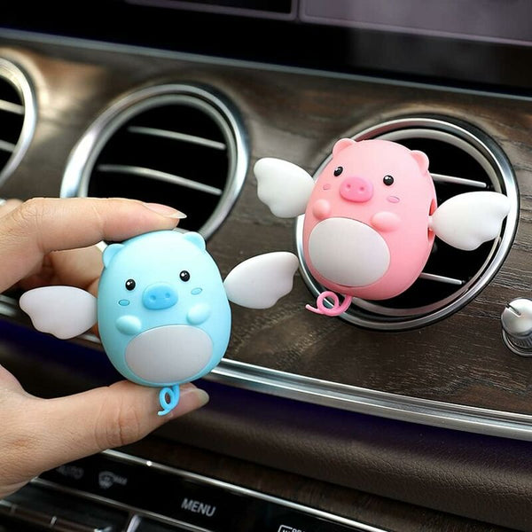 Car Vent Clip Pig Decoration Cute Air Conditioning Outlet Diffuser Charm For Most Other Car Interior