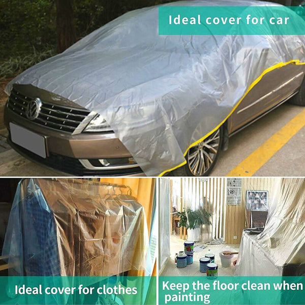 Sofa Cover Durable Waterproof Dustproof Furniture 270Cm15m Slipcovers