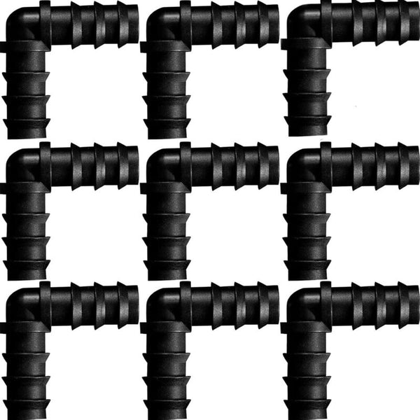 Maitys Pipe Connectors For 16Mm Irrigation System (Elbow) Complete Drip Irrigation Kits