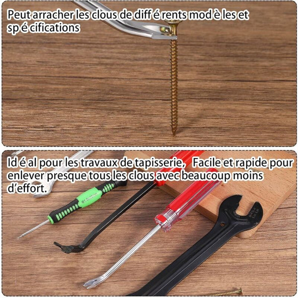 Fingertoys Nail Puller Kit 3Mm U Shaped Tack Lifter For Rivet Removal Pullers & Extractors