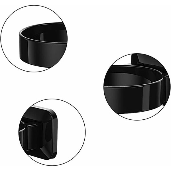 Hair Dryer Holder Wall Mounted Plastic No Drilling Storage Organizer Hair Dryers