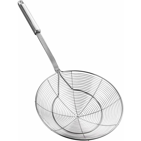 Stainless Steel Skimmer With Handle For Frying And Serving Food Pasta Spaghetti Noodles Diameter 20Cm Colanders Strainers & Sifters