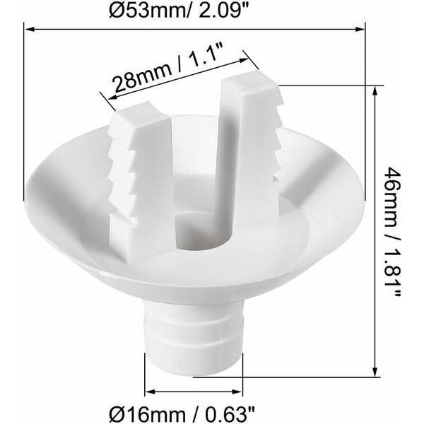 Air Conditioning Drainage Hose Connector Elbow Fitting For Mini Split Units And Window Ac Parts 28Mm 1 Pcs Portable Air Conditioners