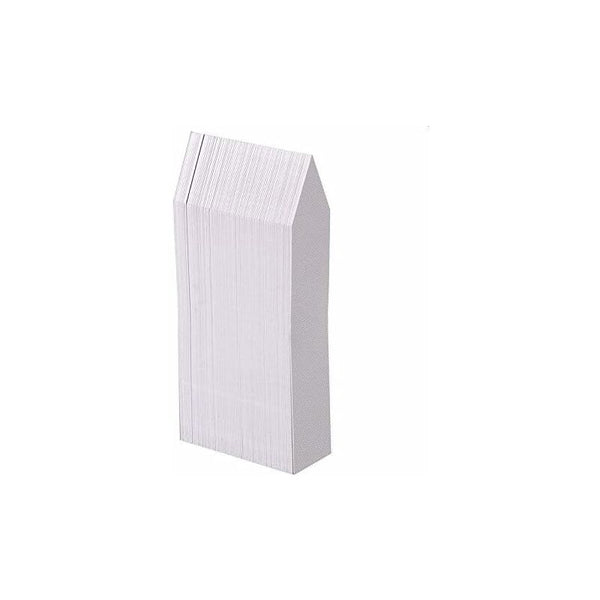 100 Pcs Plastic Plant Label White Garden Tag 10X2cm Plant Labels