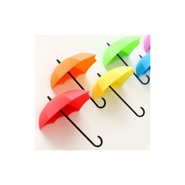 Pieces Self Adhesive Wall Key Holder Clothes Hook Rack Umbrella Stand Decorative Accessories Home Accents Gift Hooks & Hangers