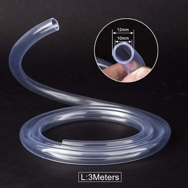 Transparent Pressure Hose 3 Meters 10 12Mm Flexible Pvc Tubing Tube Pressure Washer Parts