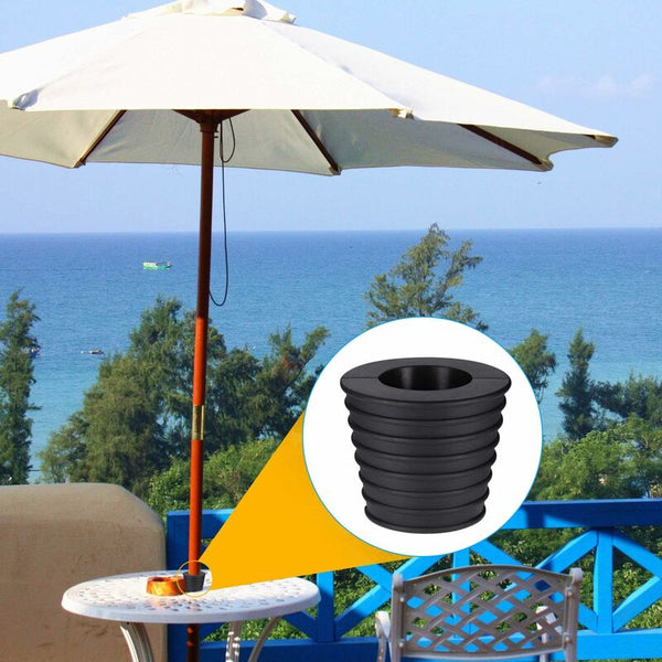 Umbrella Cone Base Stand For Patio Table Hole Opening And Stability Or Parasol Holder 1.5" Patio Umbrellas